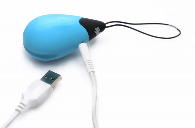 10x Silicone Vibrating Egg - Blue