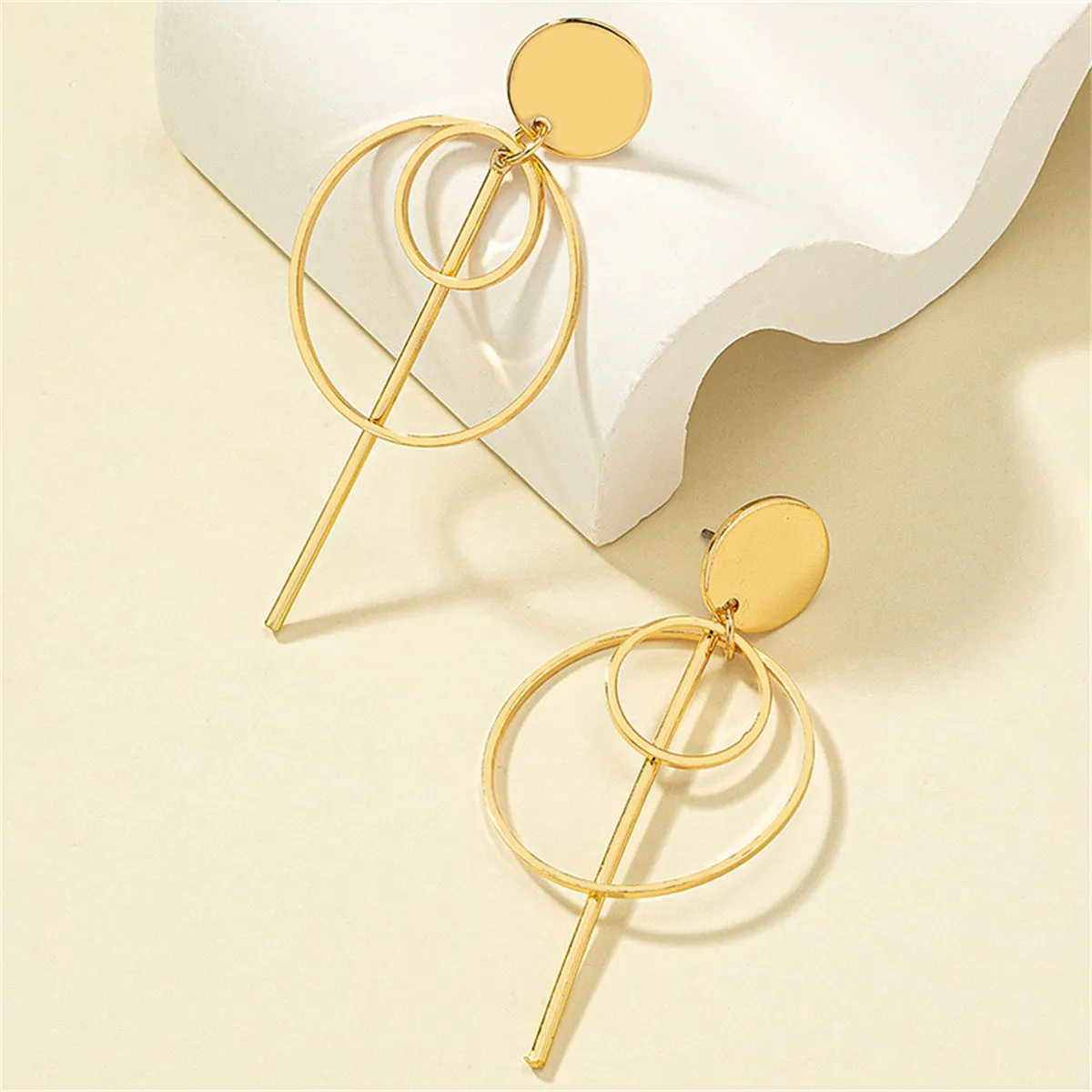 18K Gold-Plated Lollipop Drop Earrings