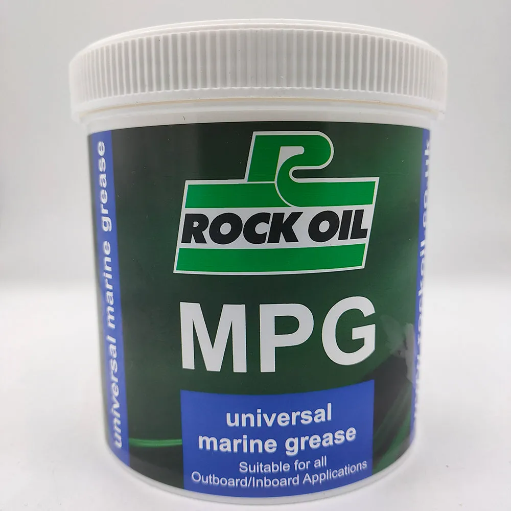 2 x Rock Oil MPG Universal Marine Grease 500 Gram Waterproof Lithium outboard