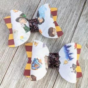 2.5" Harry Potter Glitter Bow