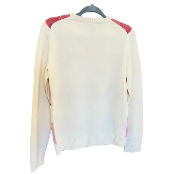 346 Brooks Brothers Vintage Sweater 100% Lambswool Size Large Made in Hong Kong