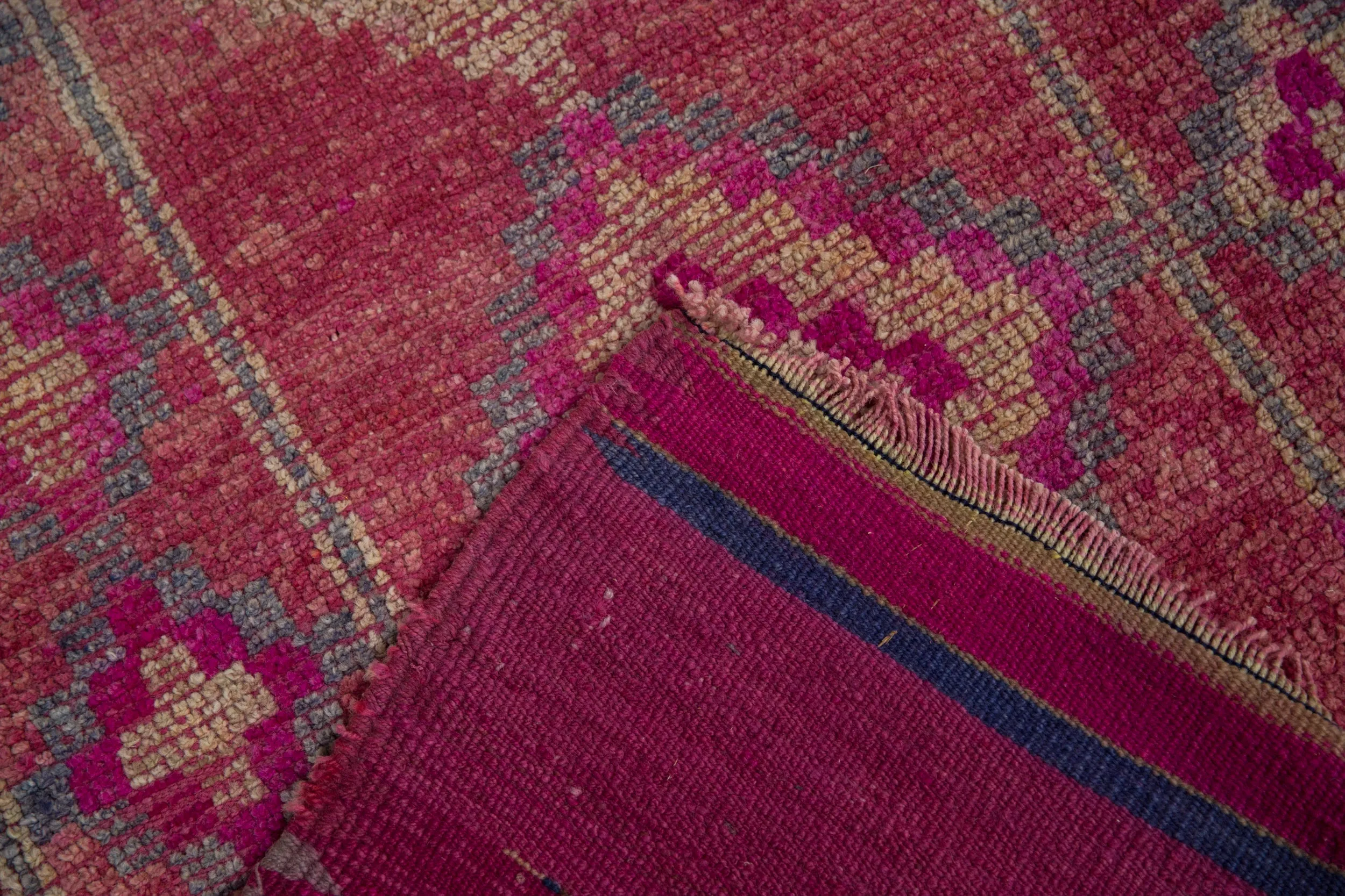 3x10.5 Vintage Distressed Kurd Rug Runner