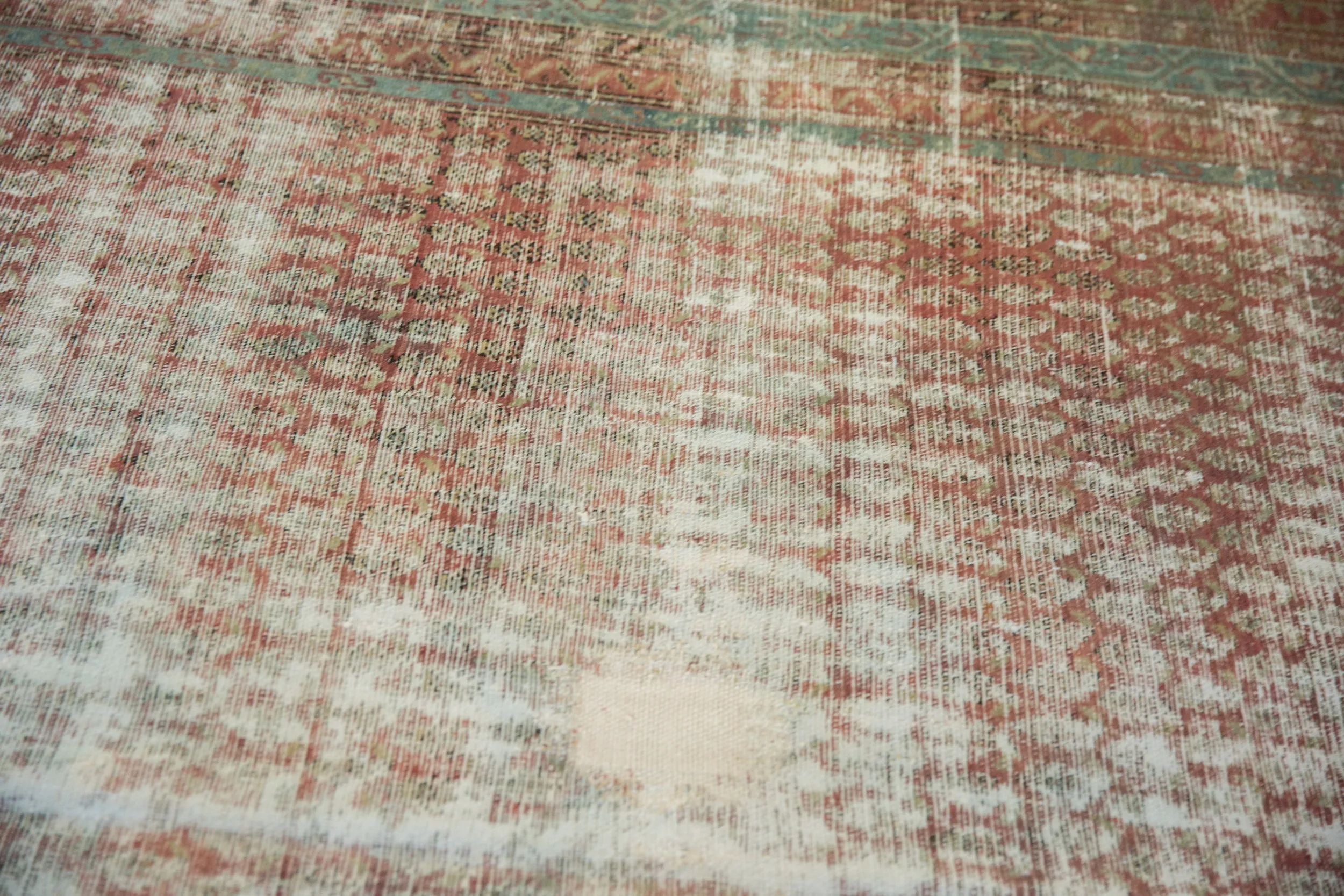 6.5x16.5 Antique Distressed Malayer Rug Runner