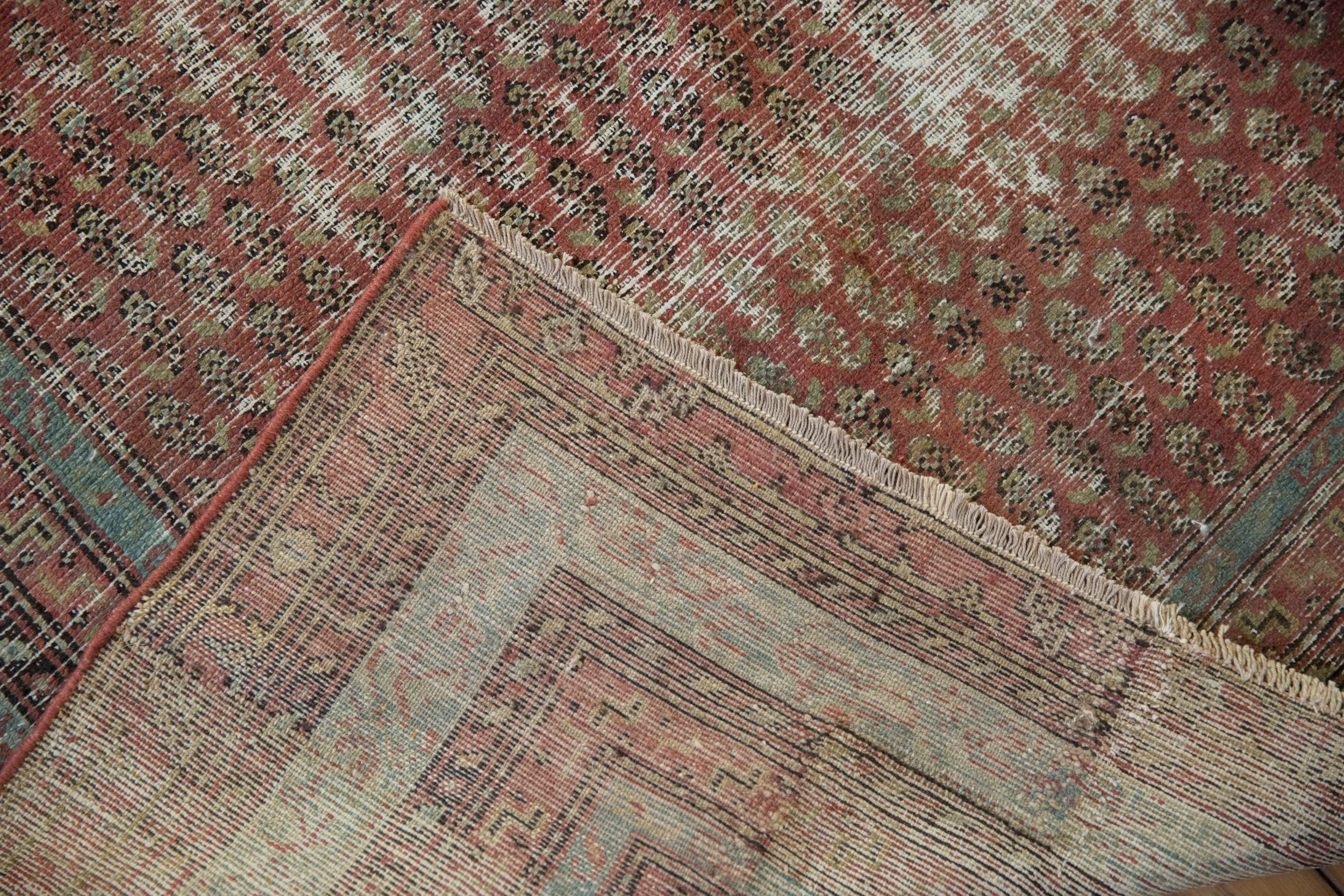 6.5x16.5 Antique Distressed Malayer Rug Runner