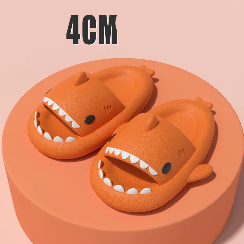 Adult's Funny Shark Cartoon Slippers