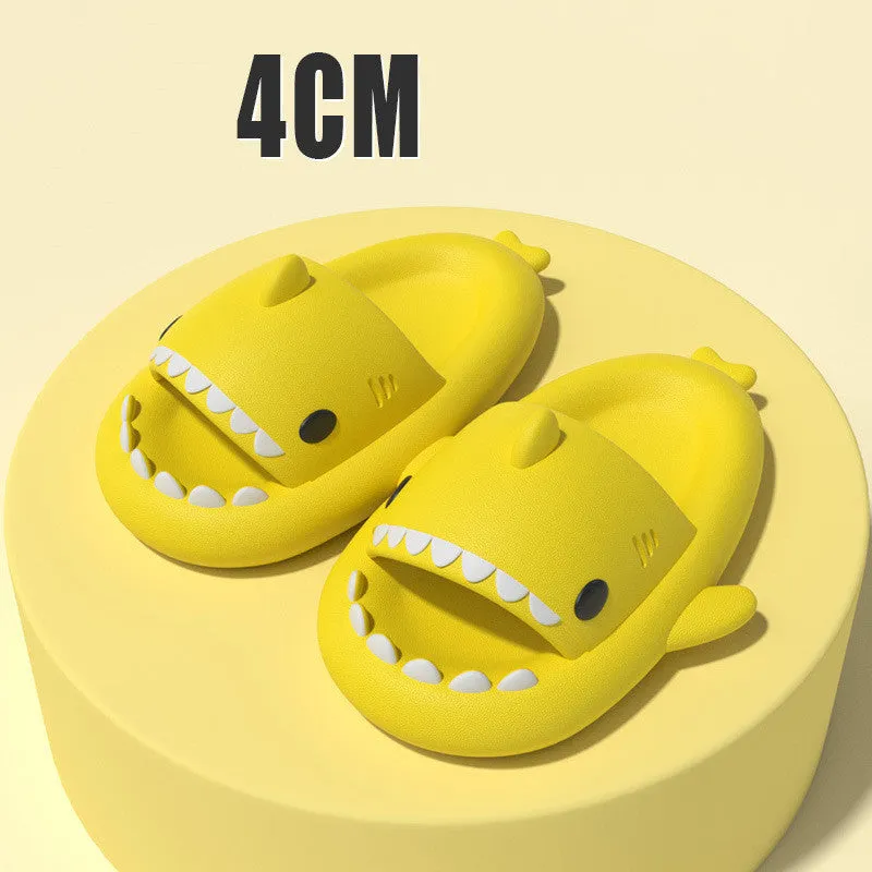 Adult's Funny Shark Cartoon Slippers