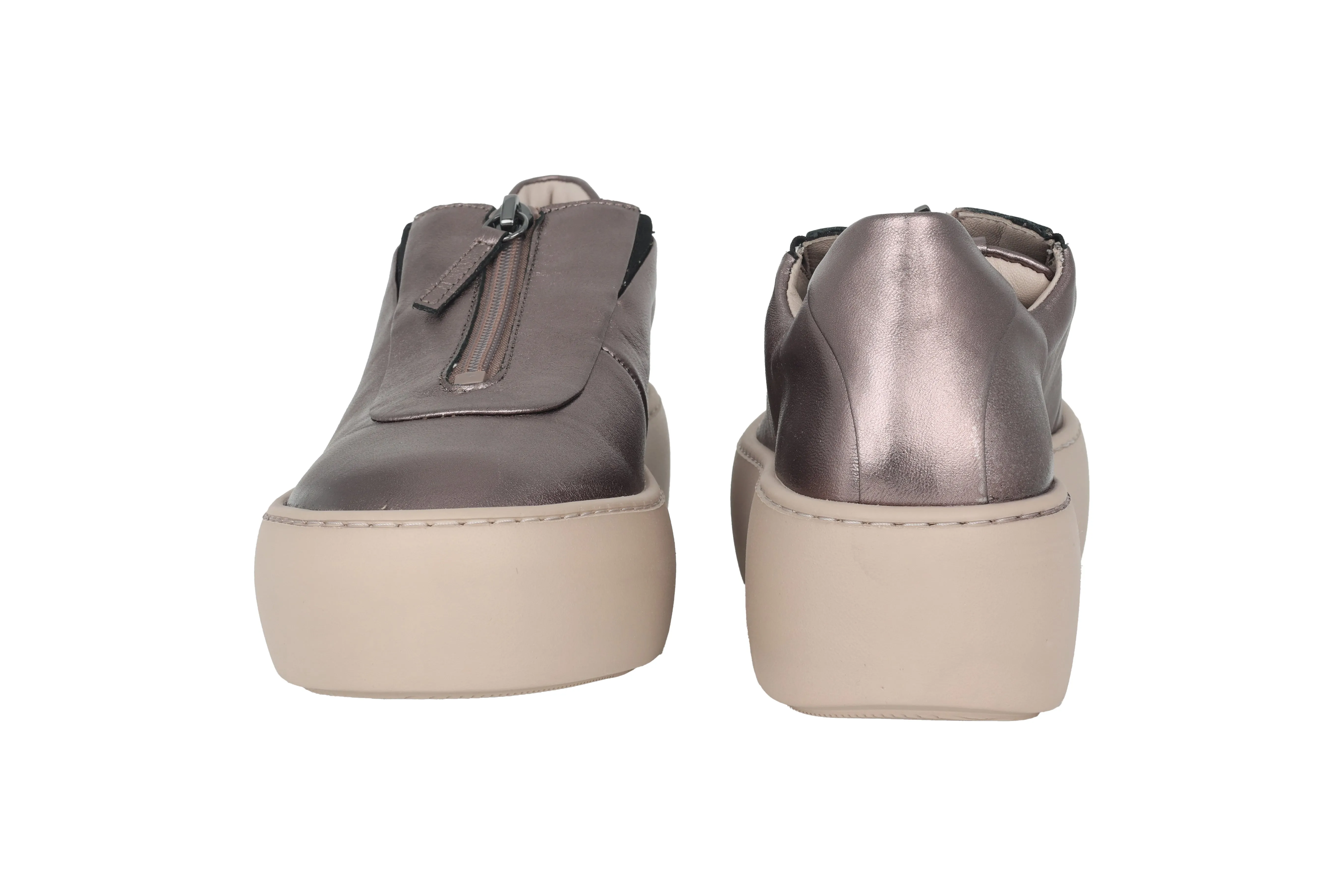 'Aim' women's slip-on sneaker - Bronze