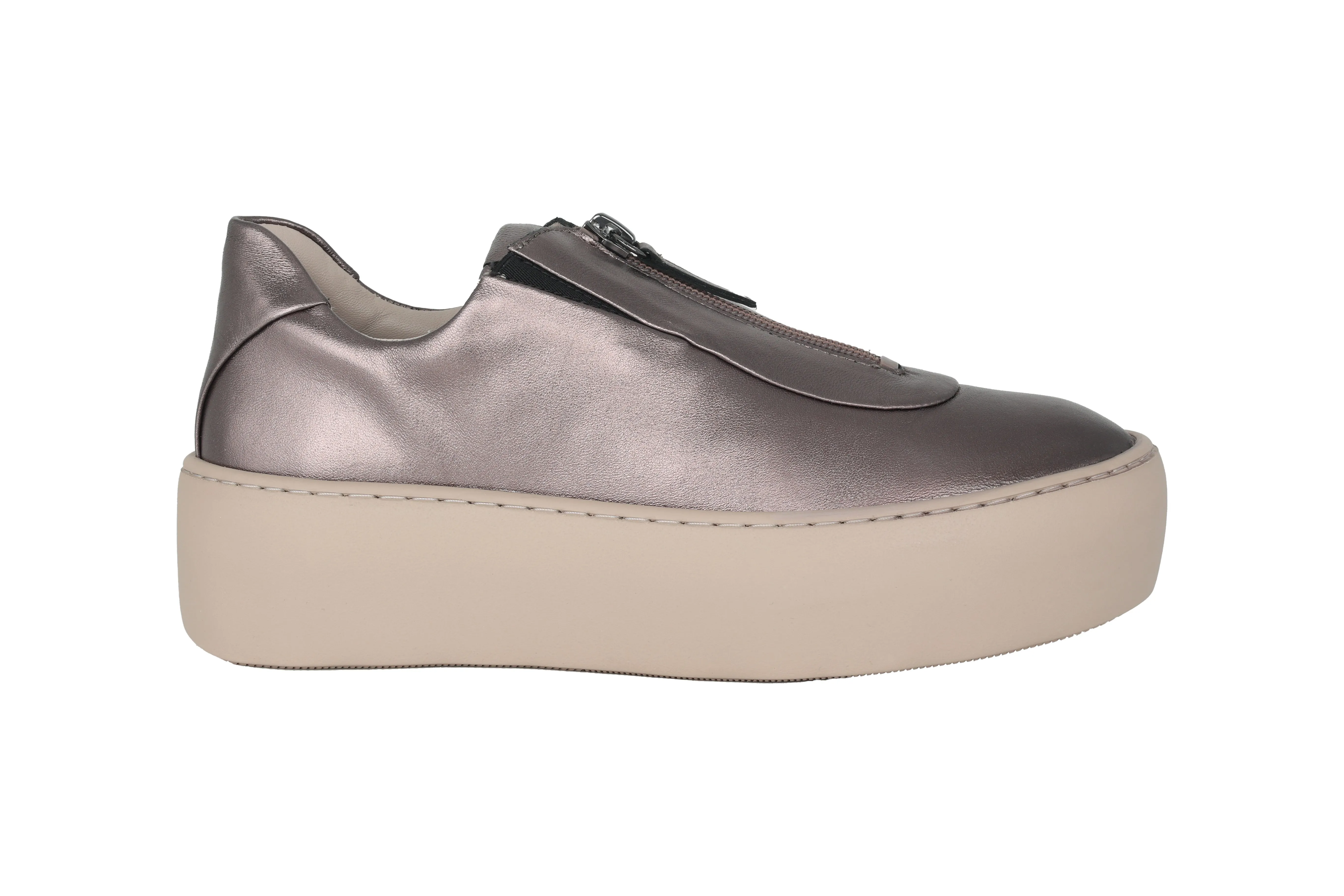 'Aim' women's slip-on sneaker - Bronze