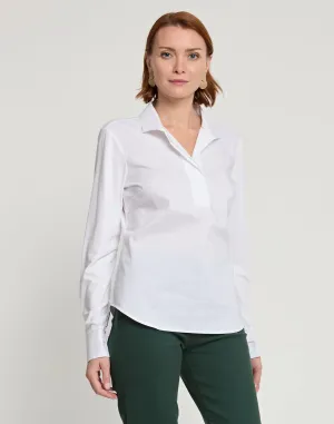 AINSLEY LONG SLEEVE WOVEN KNIT TOP