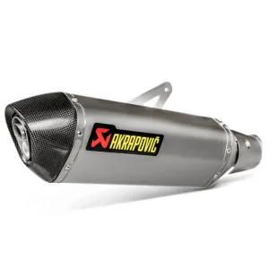 Akrapovic Titanium Silencer Slip-On Kit S-K4SO7-HRT