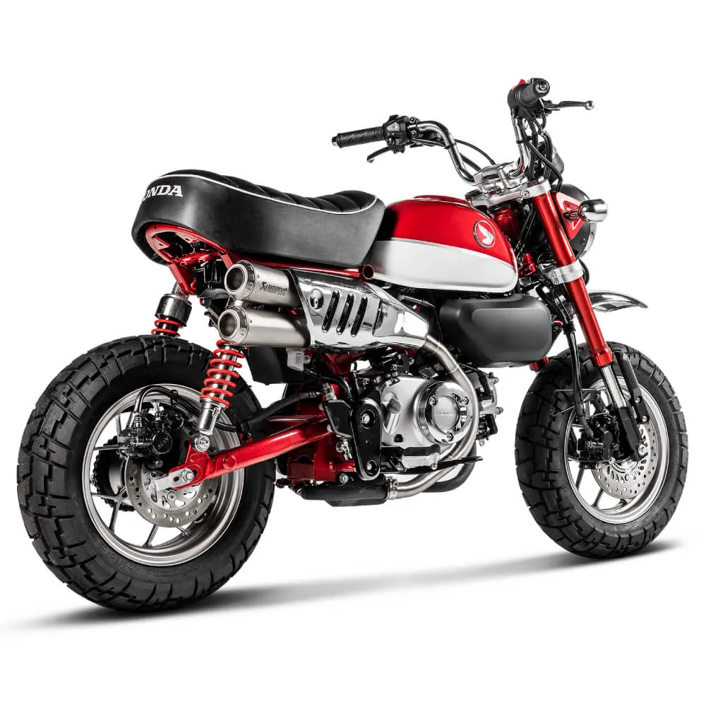 Akrapovic Twin Conical Stainless Exhaust Slip-On Kit S-H125SO5-FFT