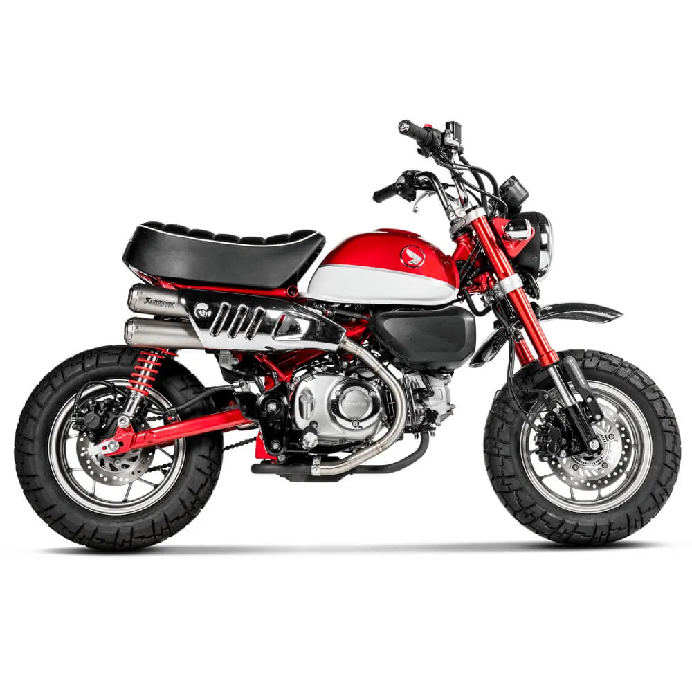 Akrapovic Twin Conical Stainless Exhaust Slip-On Kit S-H125SO5-FFT