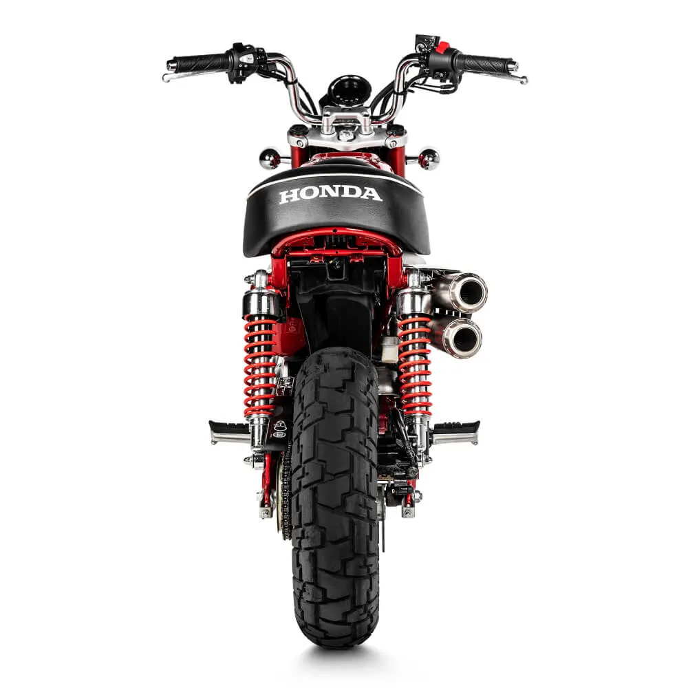 Akrapovic Twin Conical Stainless Exhaust Slip-On Kit S-H125SO5-FFT
