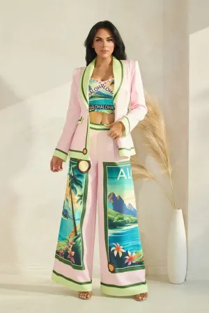 ALOHA THREE PIECE SUIT SET