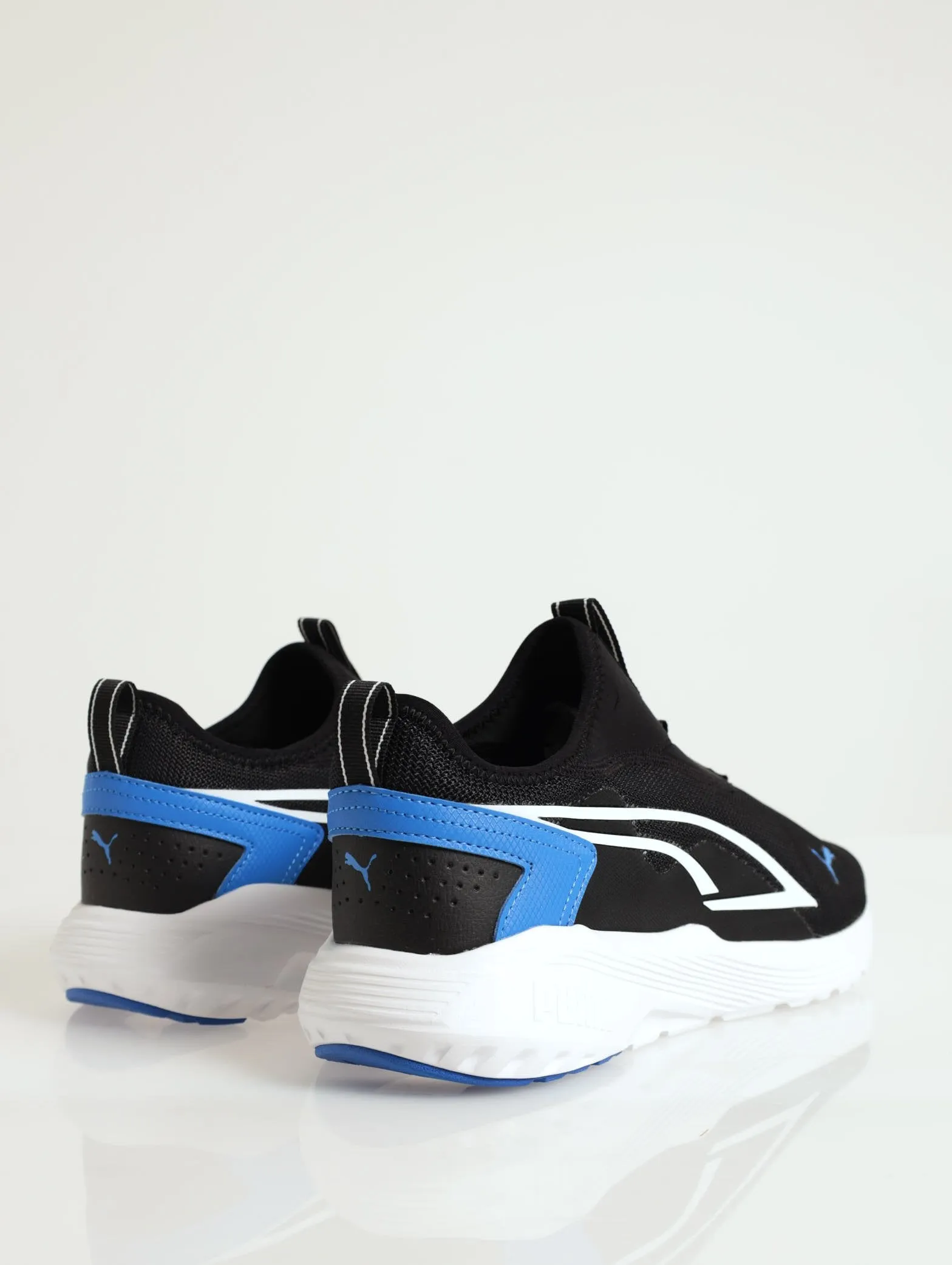Athletic Slip On Sneaker - Black/White