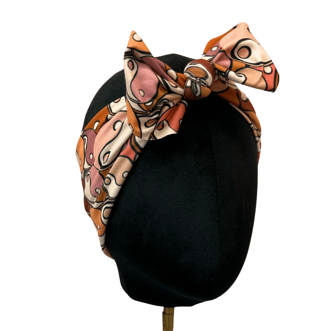 Autumn Yin Yang Top Knot Headband