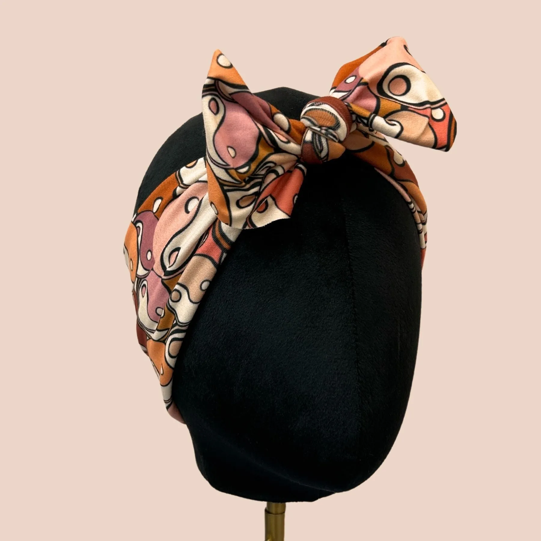 Autumn Yin Yang Top Knot Headband