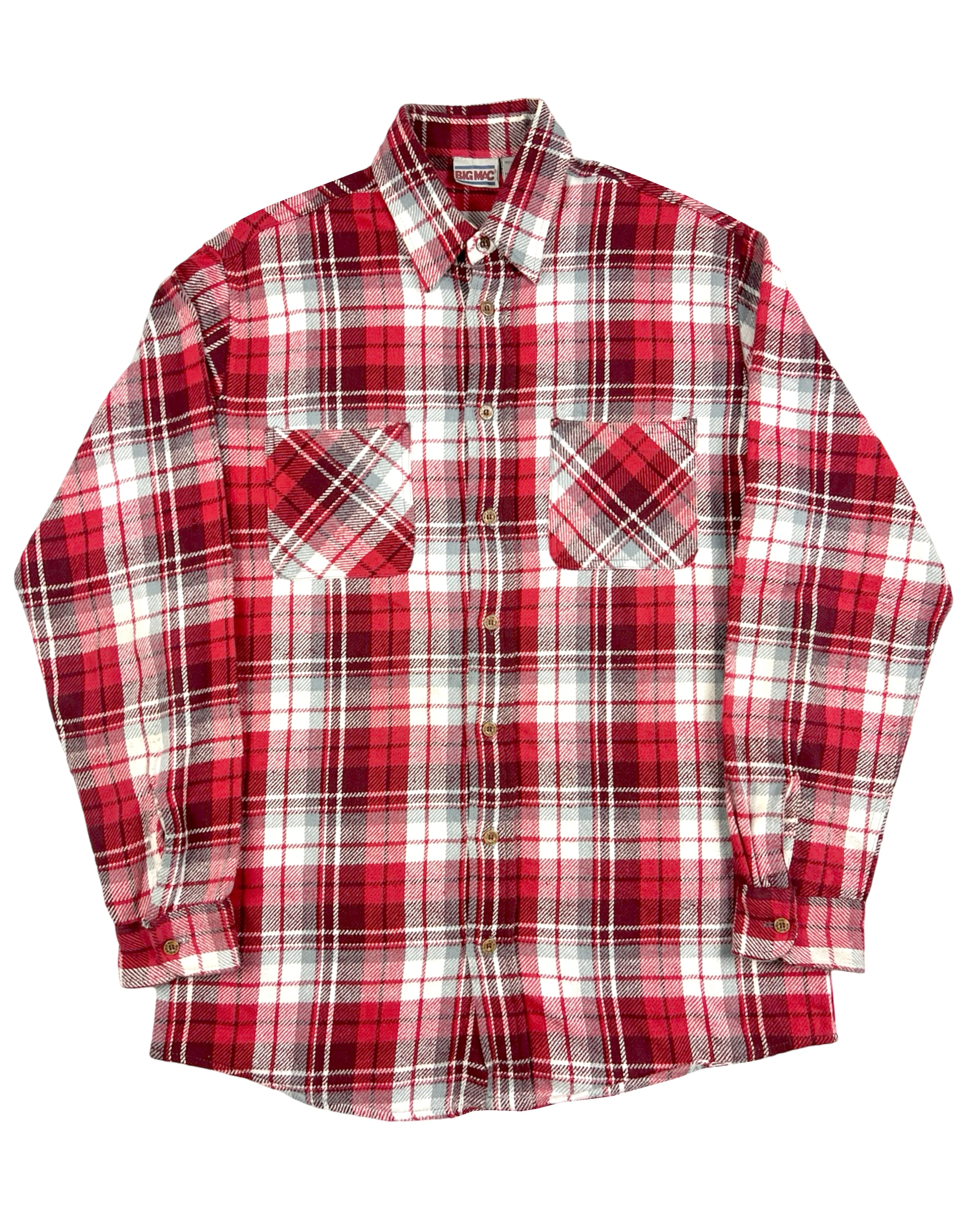 Big Mac Cotton Woven Flannel Shirt