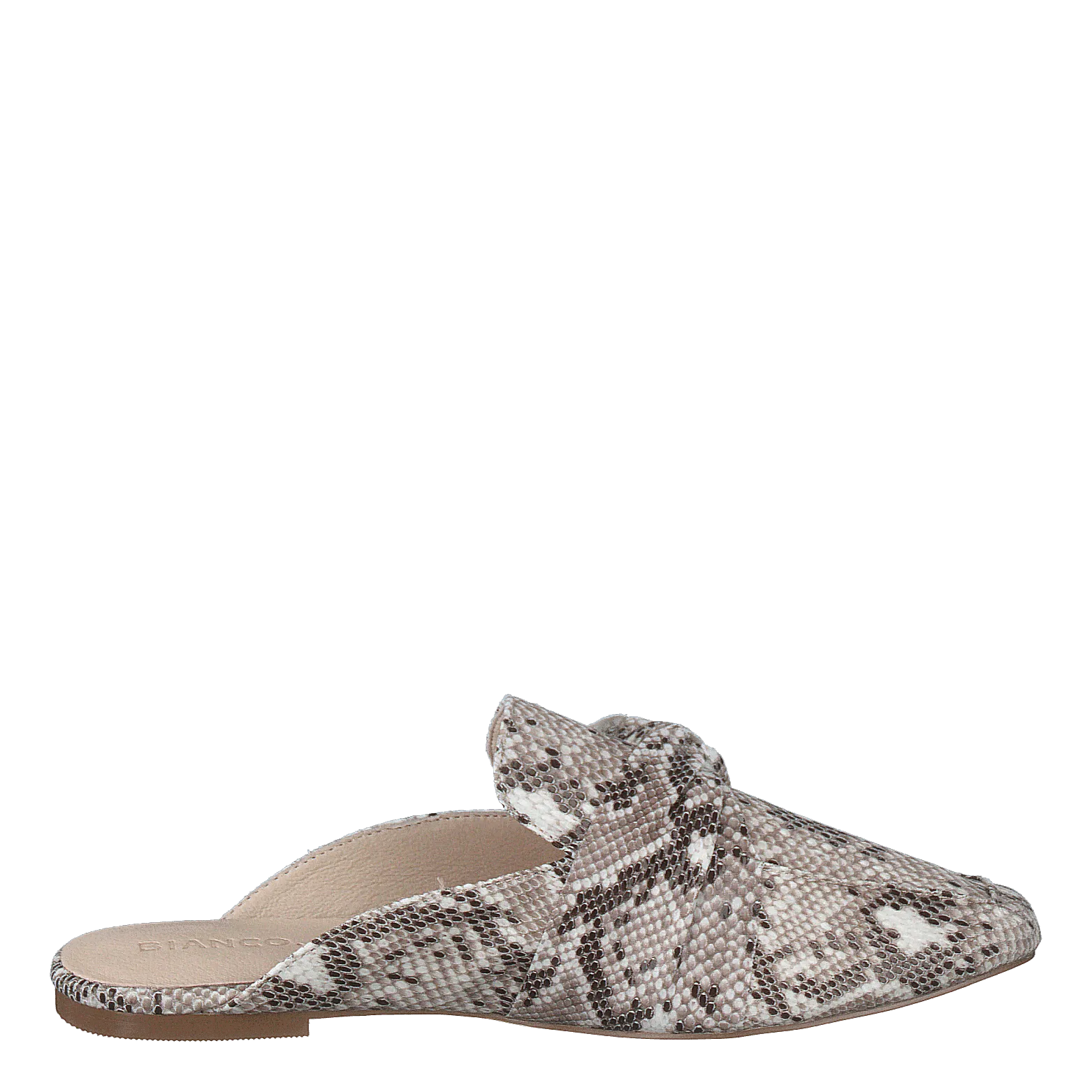 Birke Assymetric Bow Mule 610 - Snake