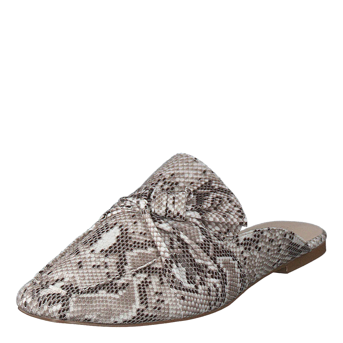 Birke Assymetric Bow Mule 610 - Snake