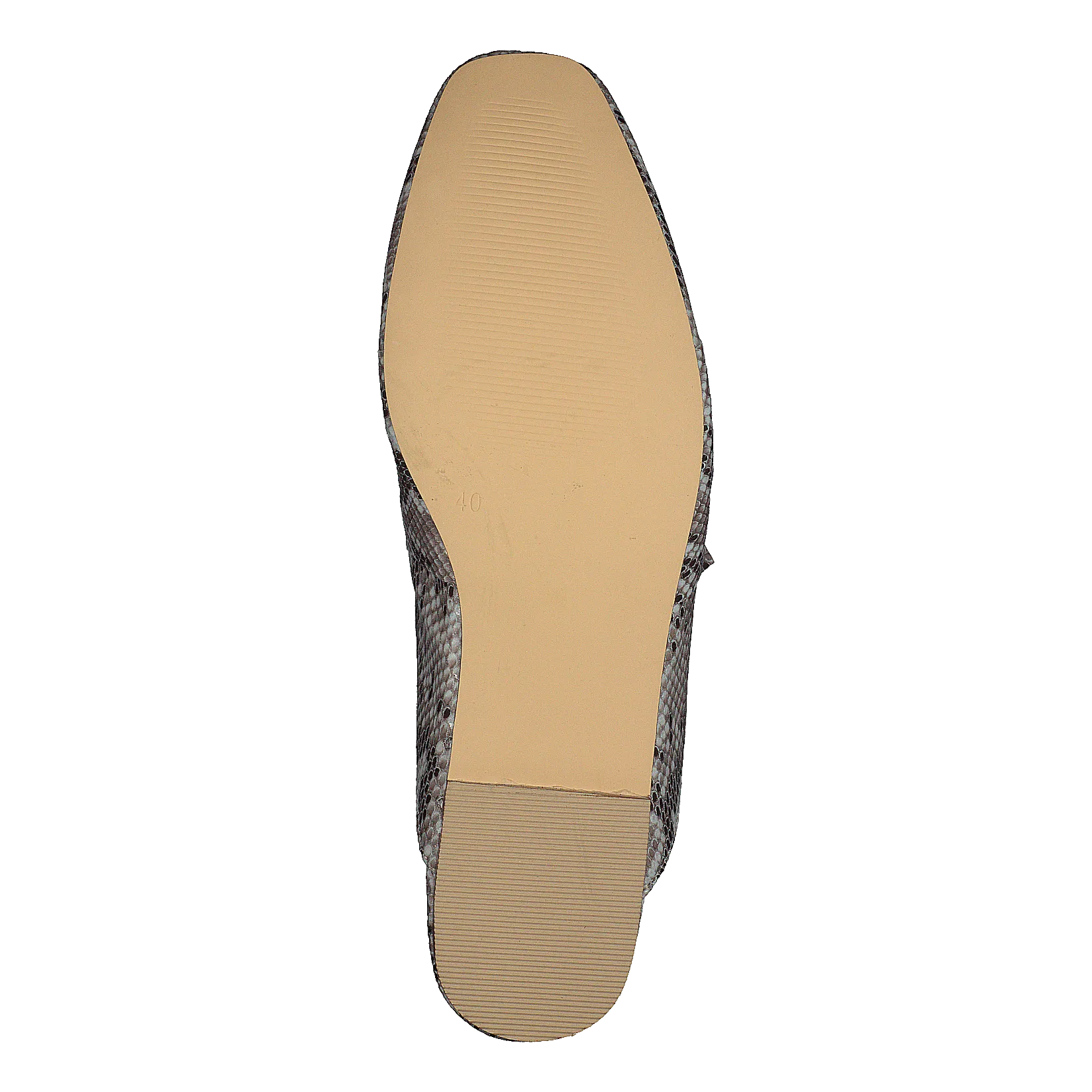 Birke Assymetric Bow Mule 610 - Snake