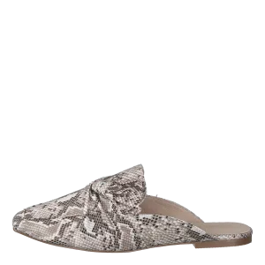 Birke Assymetric Bow Mule 610 - Snake
