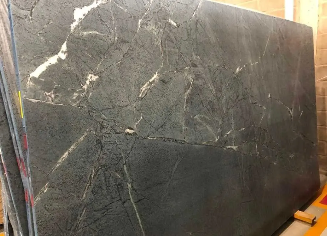 BLACK VIE Soapstone Honed Slab