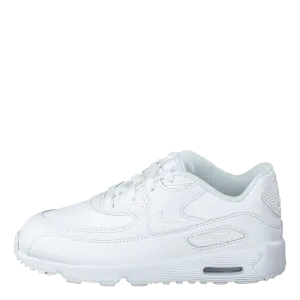 Boys' Air Max 90 Leather (td) White/white