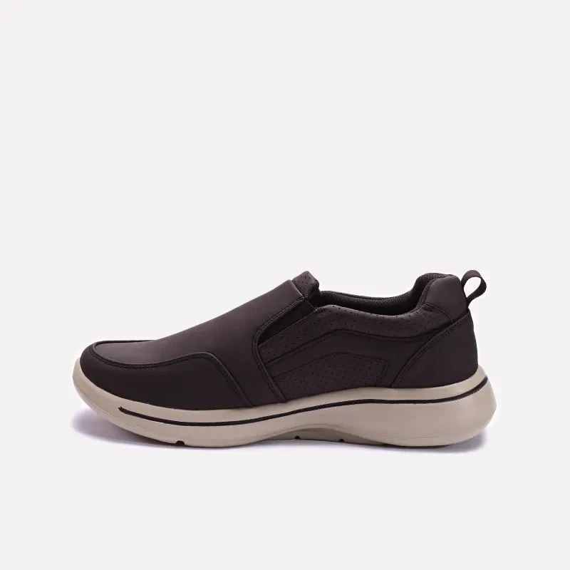 Brown Slip On Sneakers 0120568