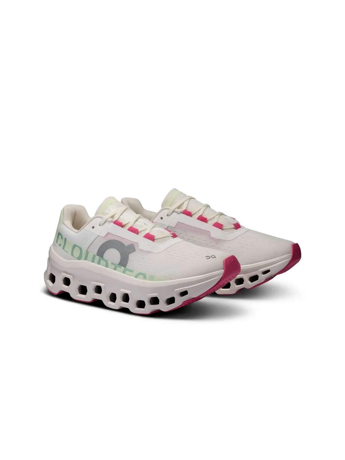 Buty do biegania damskie ON RUNNING Cloudmonster biały