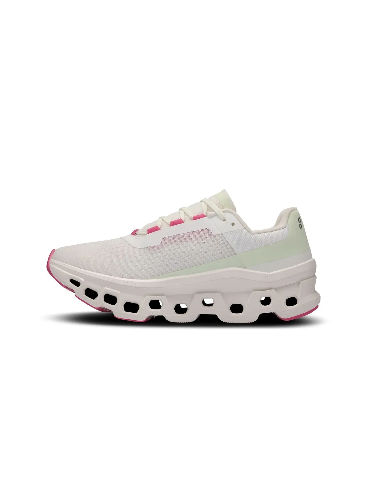 Buty do biegania damskie ON RUNNING Cloudmonster biały