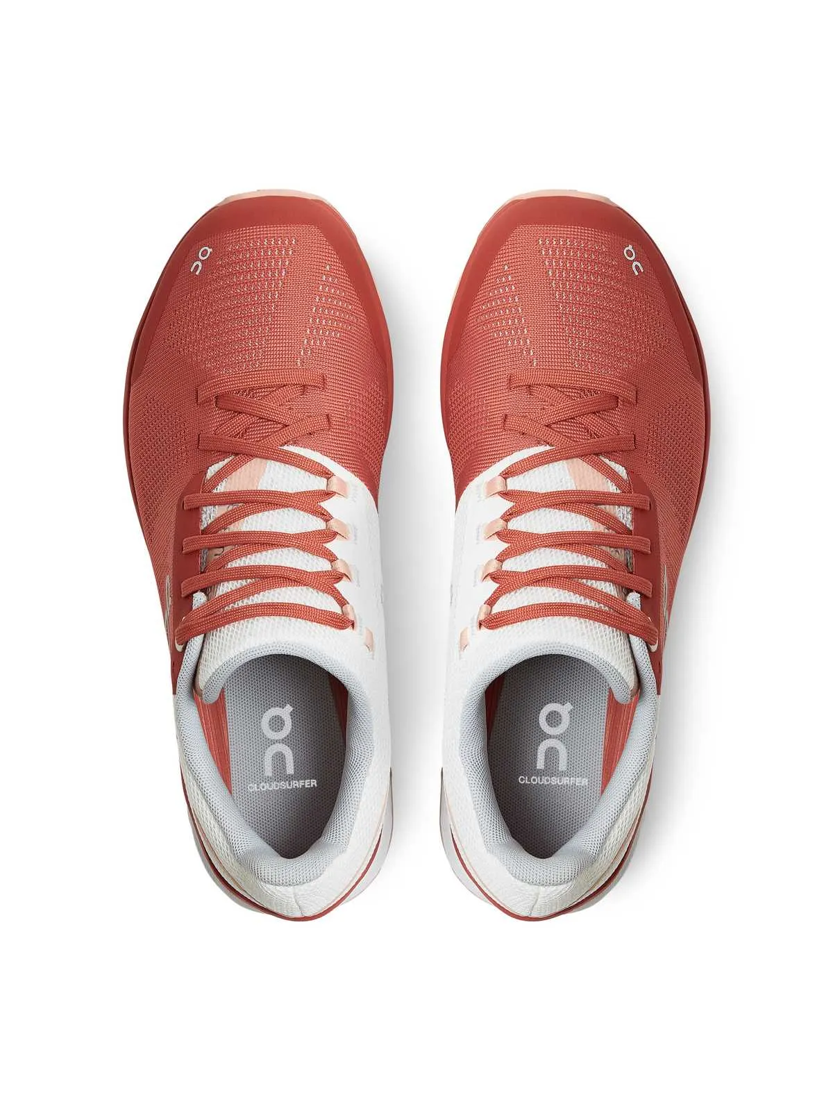 Buty do biegania damskie ON RUNNING W CLOUDSURFER - czerwony