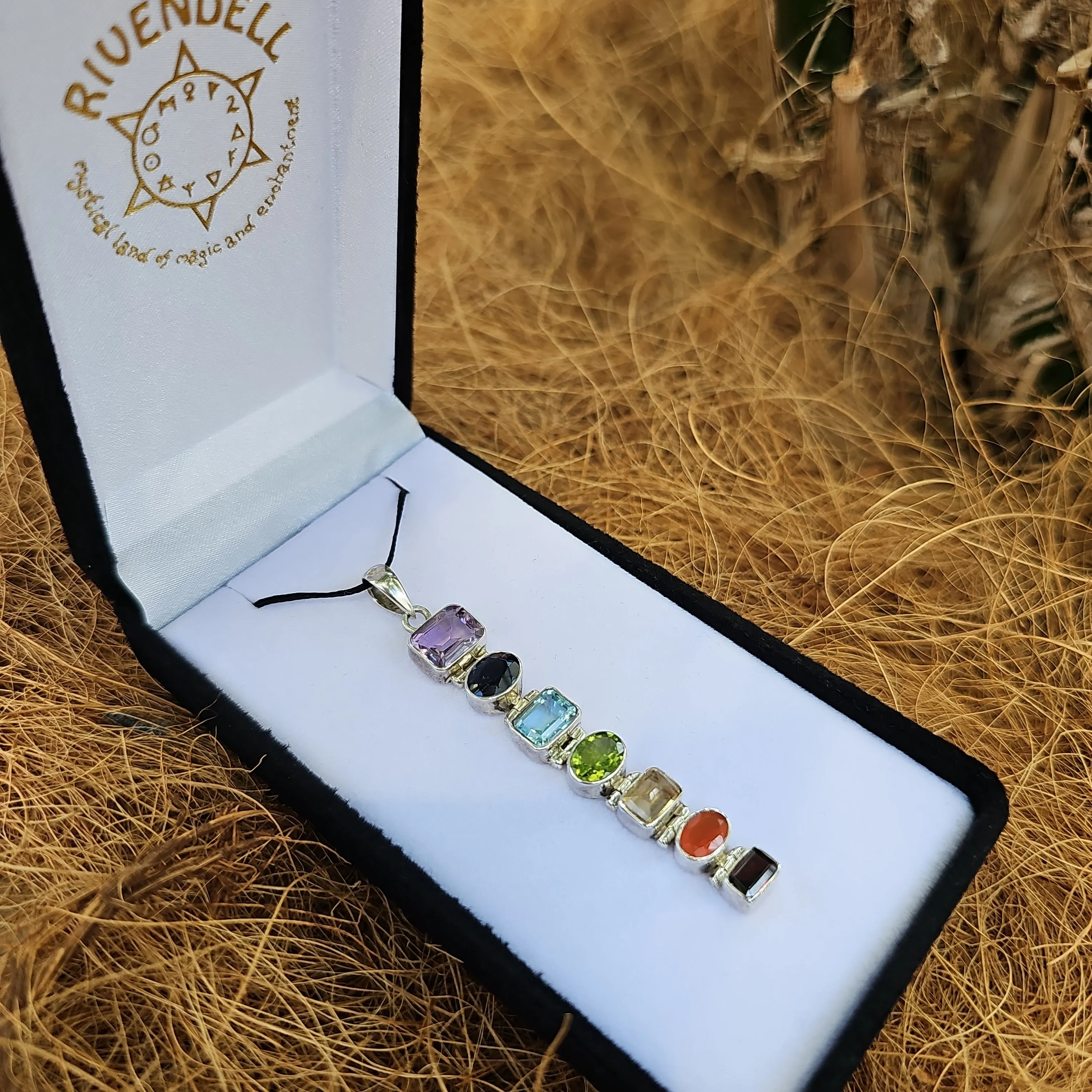 Chakra 925 Sterling Silver Pendant