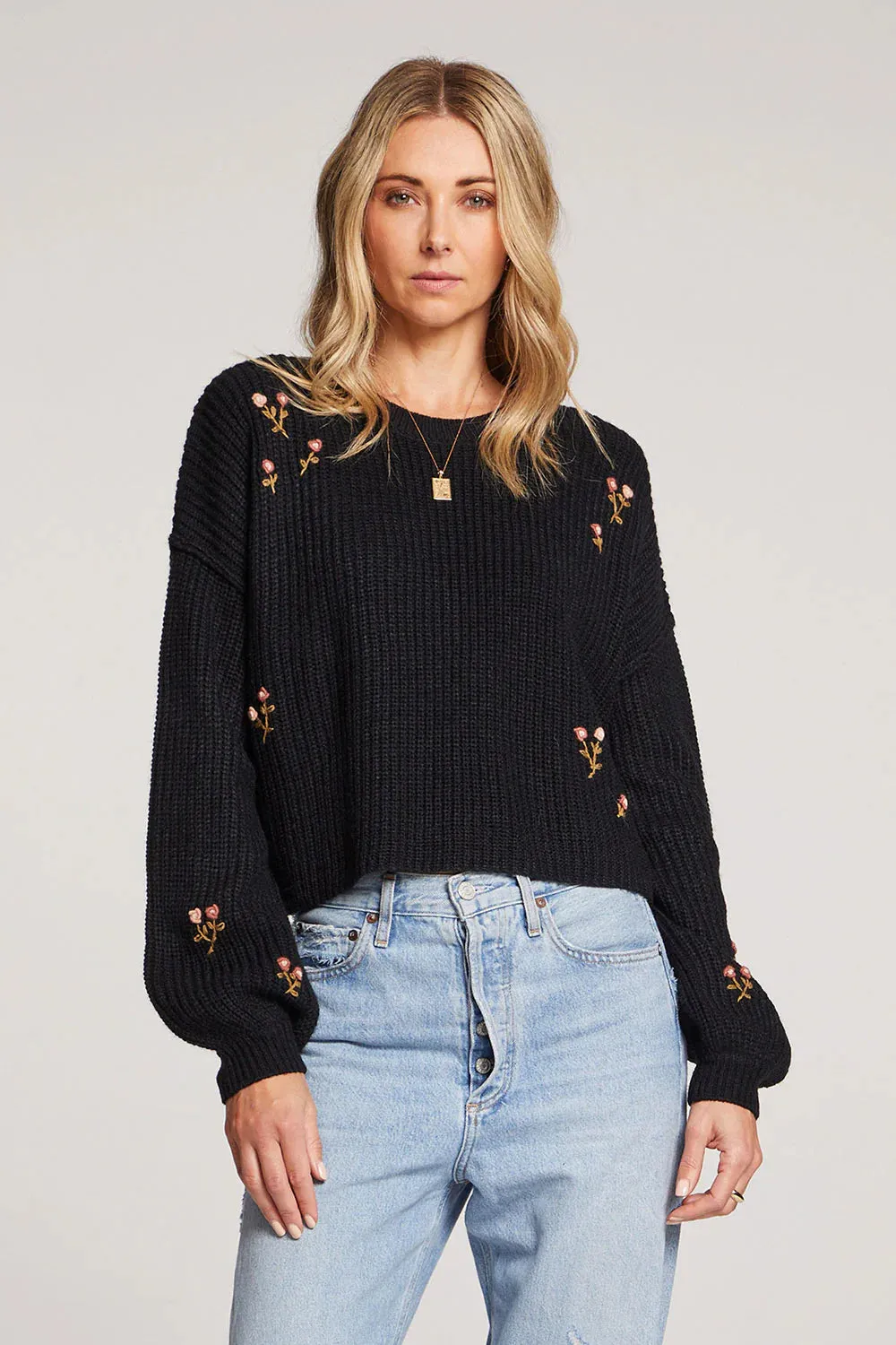 CHARMED SWEATER - BLACK