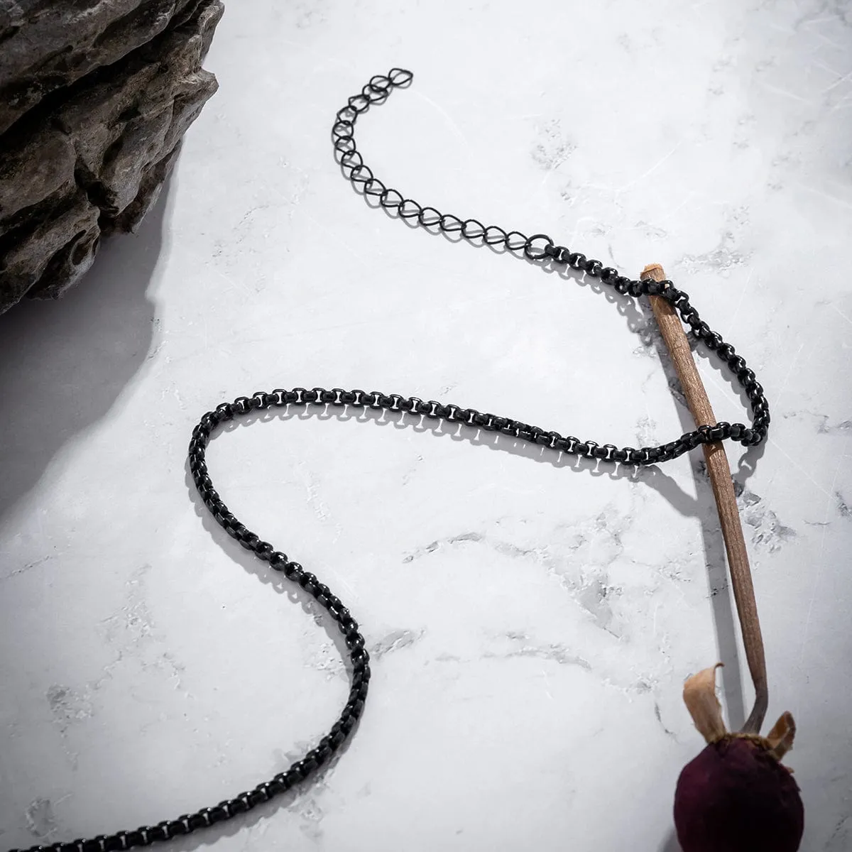 Chic Layered Toggle Clasp Star Pendant Chain Necklace Set