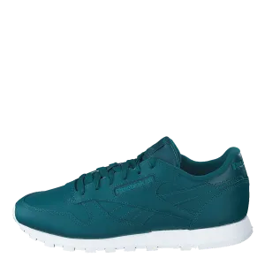 Classic Leather Hertea/White/Seatea