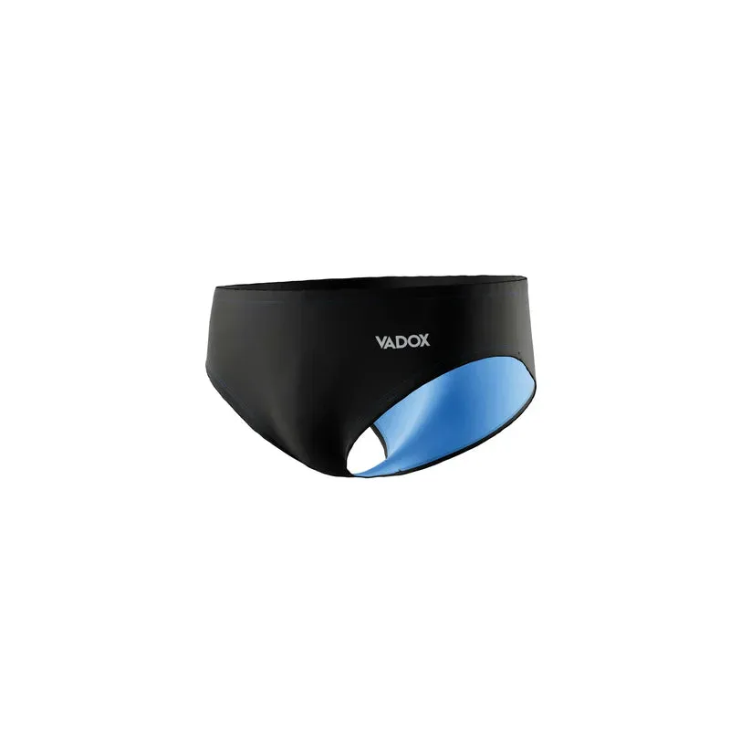 COSTUME VADOX UOMO SLIP PISCINA SWIM BRIEF BLACK