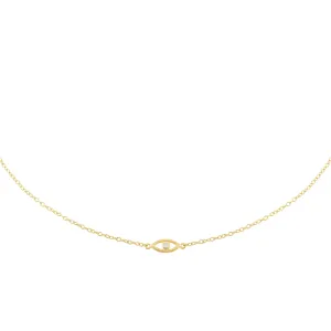CZ Evil Eye Choker