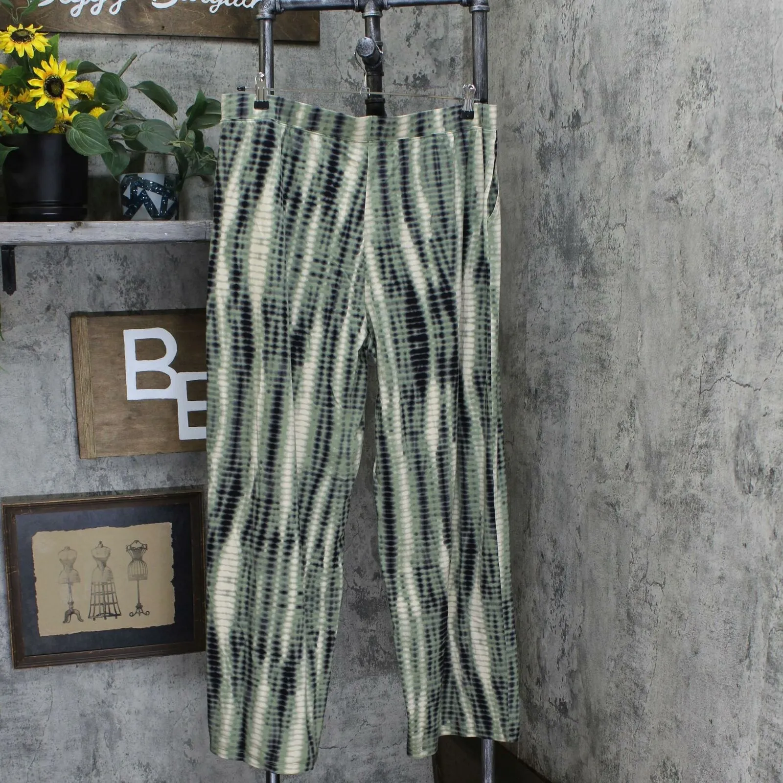Denim & Co. Women's Plus Size Pull -On Wide Leg Beach Pants