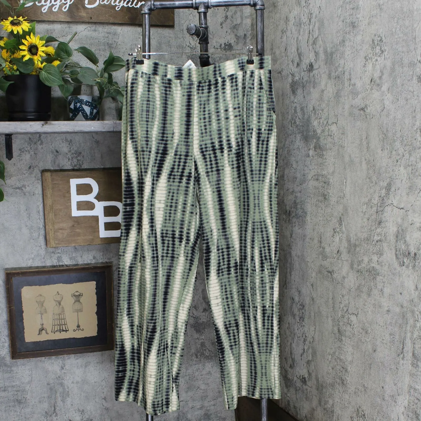 Denim & Co. Women's Plus Size Pull -On Wide Leg Beach Pants