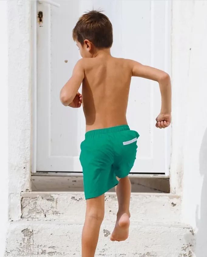 Diego Swim Short - Baleares Green