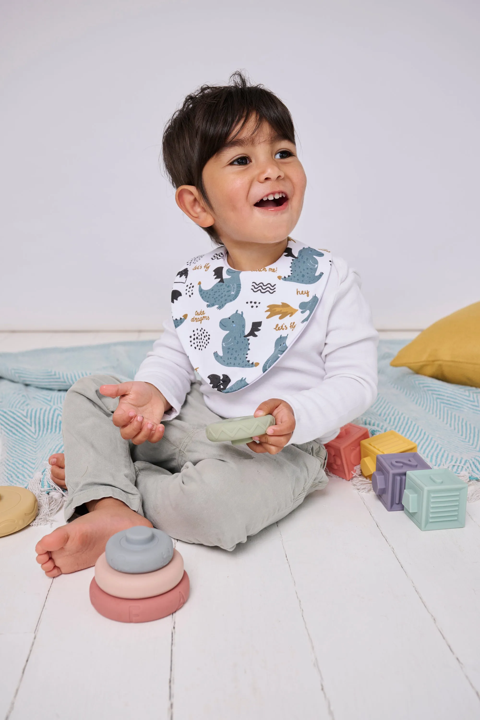Dragon Waterproof Dribble Bib
