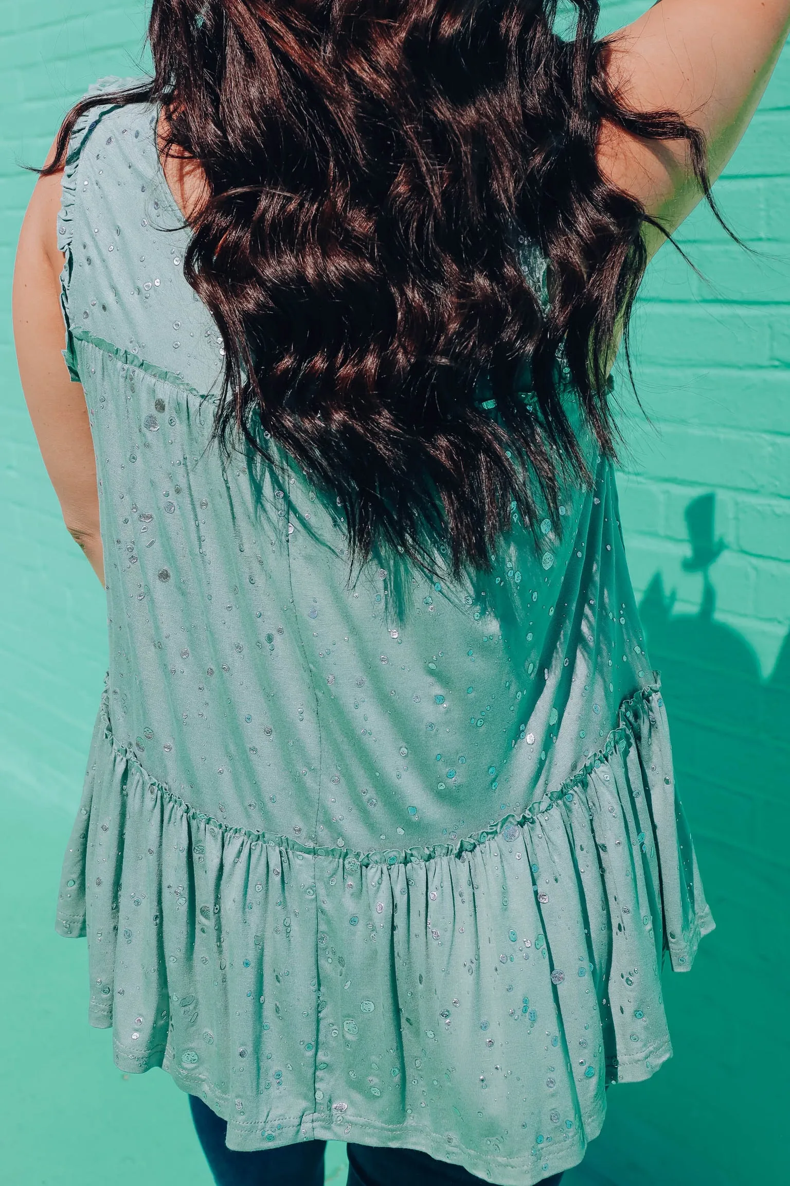 Drops of Jupiter Top - Sage
