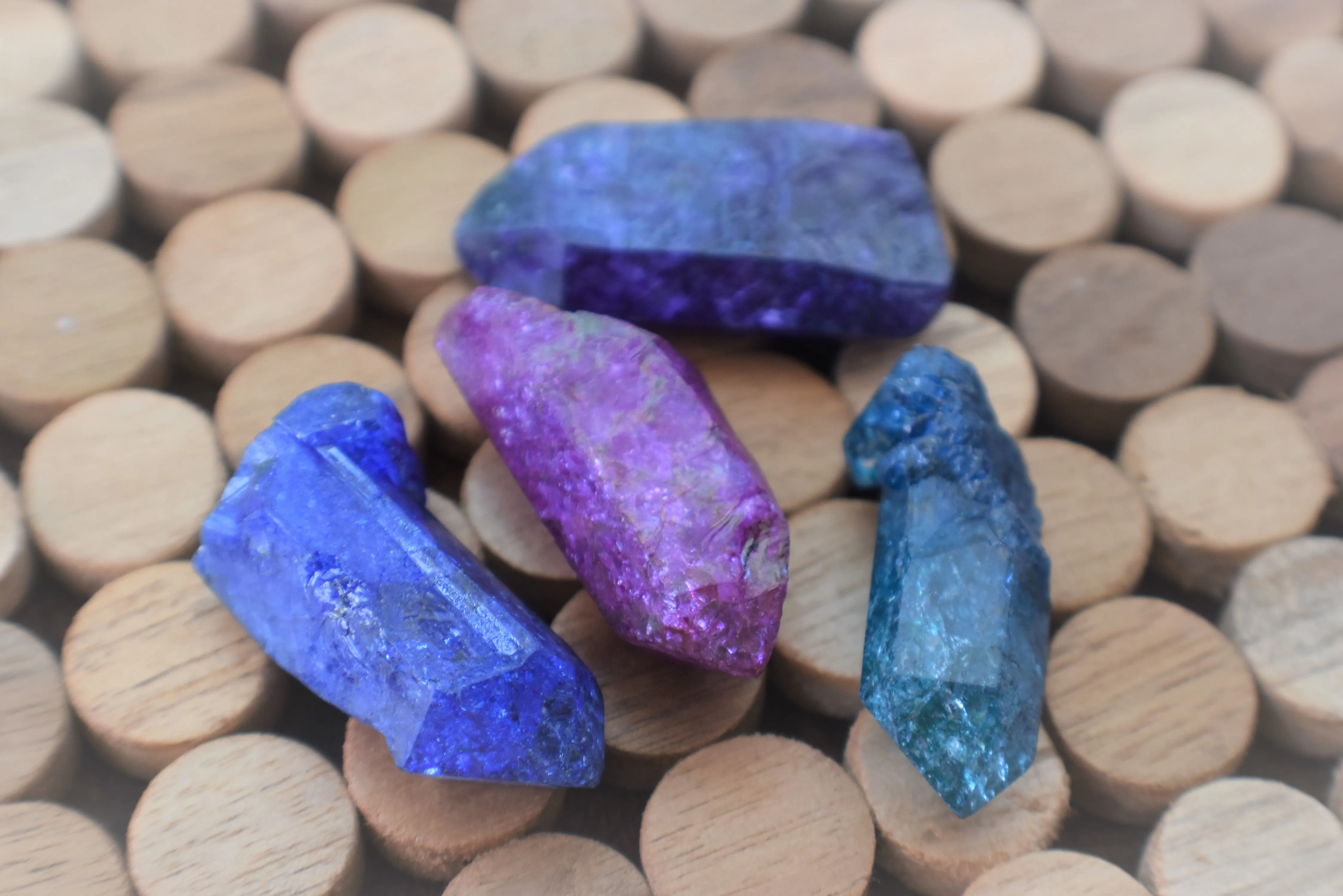 Dyed Quartz Point