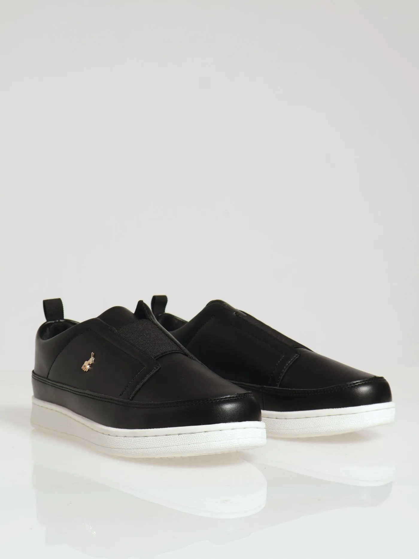 Elastic Slip On Sneaker - Black