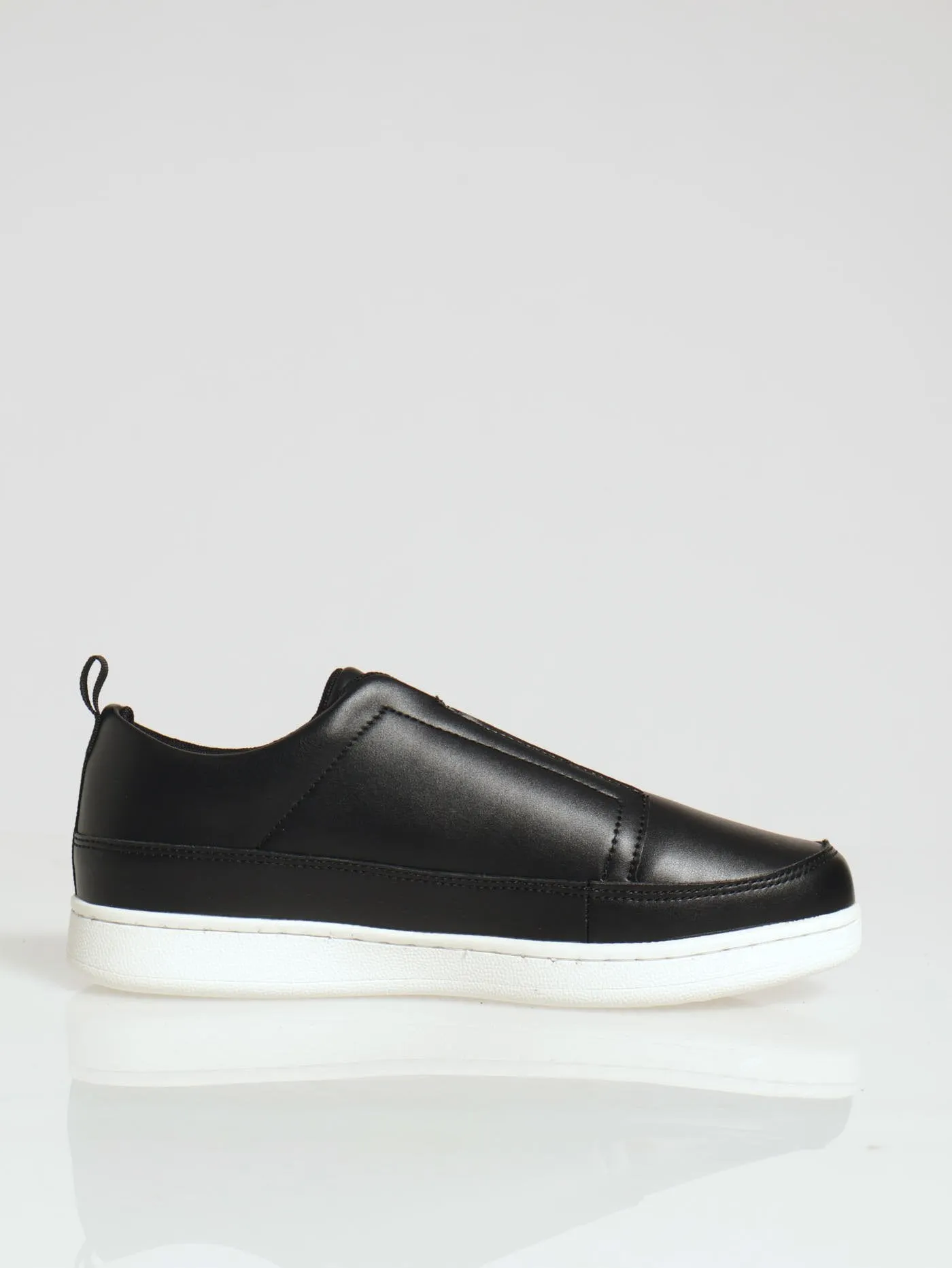 Elastic Slip On Sneaker - Black