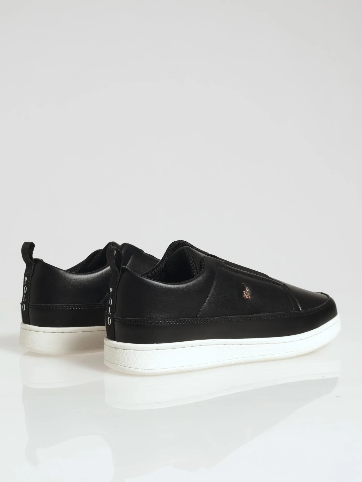 Elastic Slip On Sneaker - Black