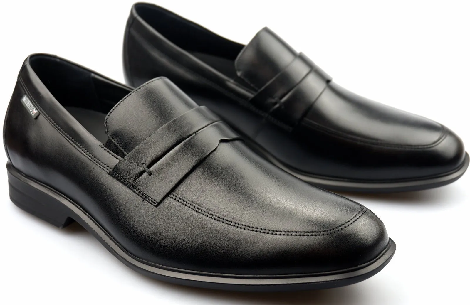 'ERIC' men's slip-on shoe - black