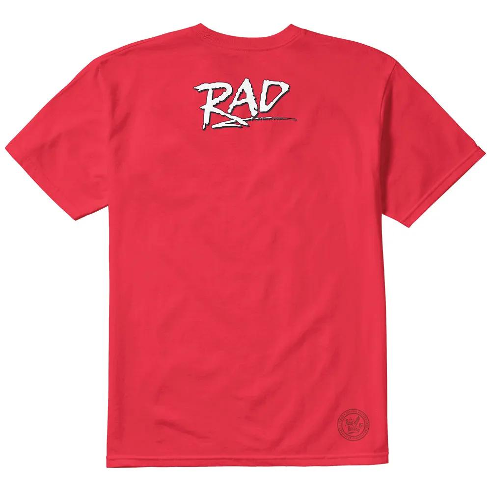 ETNIES RAD MONOGRAM TEE [RED]
