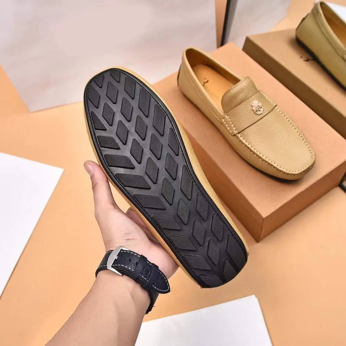 Exclusive & Branded Tan Colour Men Loafers